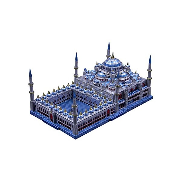 Microworld, Puzzle en métal 3D, Kit de modèle dassemblage darchitecture du Temple dAthéna, Puzzle 3D pour Adultes Kits da