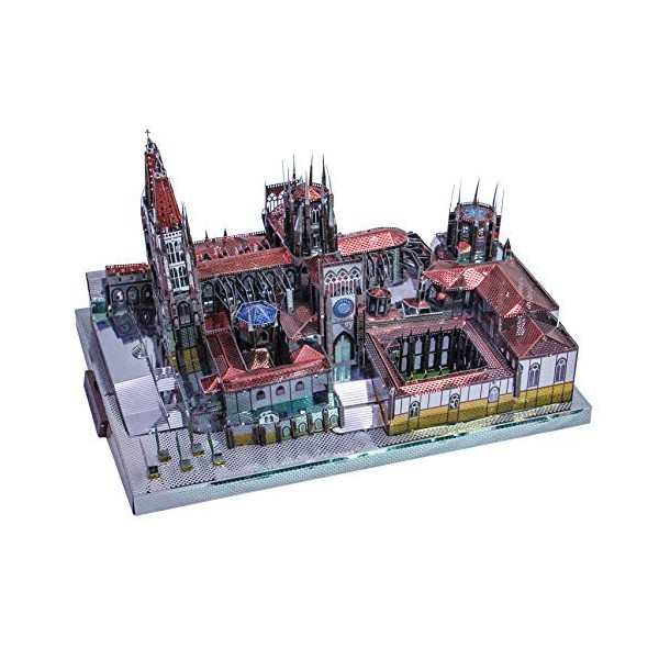 Microworld, Puzzle en métal 3D, Kit de modèle dassemblage darchitecture du Temple dAthéna, Puzzle 3D pour Adultes Kits da