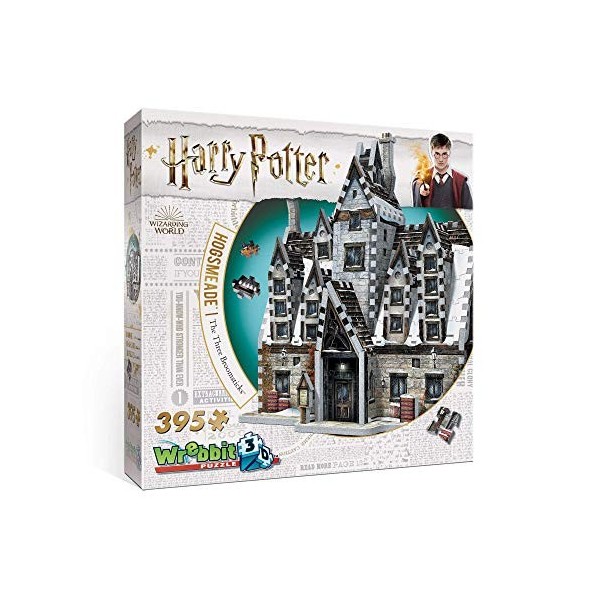 Wrebbit 3D - Puzzle 3D Harry Potter - Pré-au-Lard Les Trois Balais 395 Pièces - 0665541010125