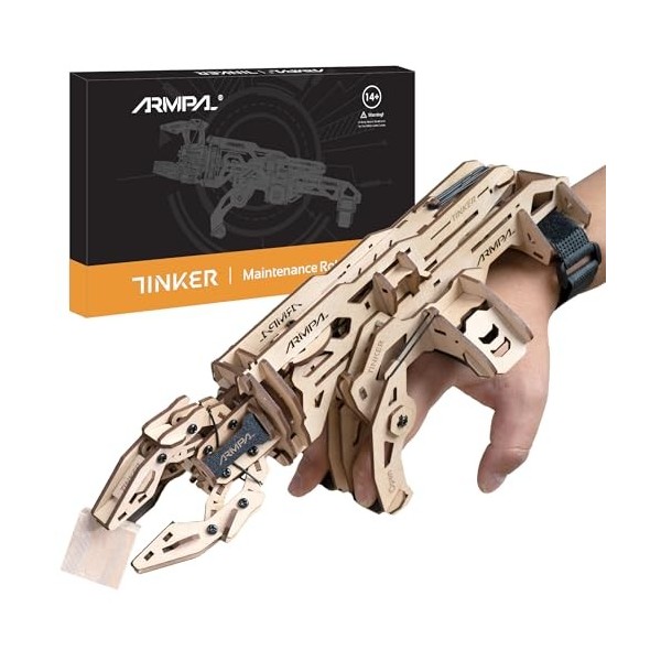 Armpal Puzzle 3D en bois pour adultes