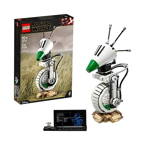 LEGO Star Wars: The Rise of Skywalker D-O 75278 Building Kit. Collectible Star Wars Character and a Cool Birthday Gift,