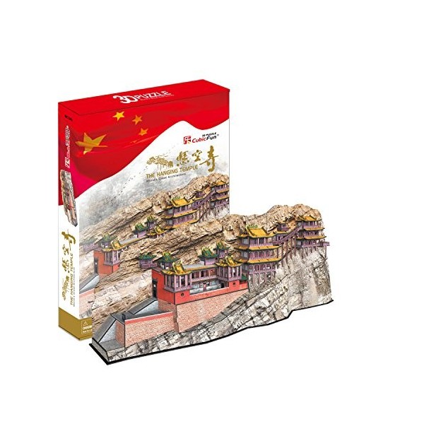 Cubic Fun 3D Puzzle Hanging Temple China Temple Suspendu