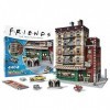 Wrebbit3D, Friends: Central Perk Café 440pc , 3D Puzzle, Ages 14+