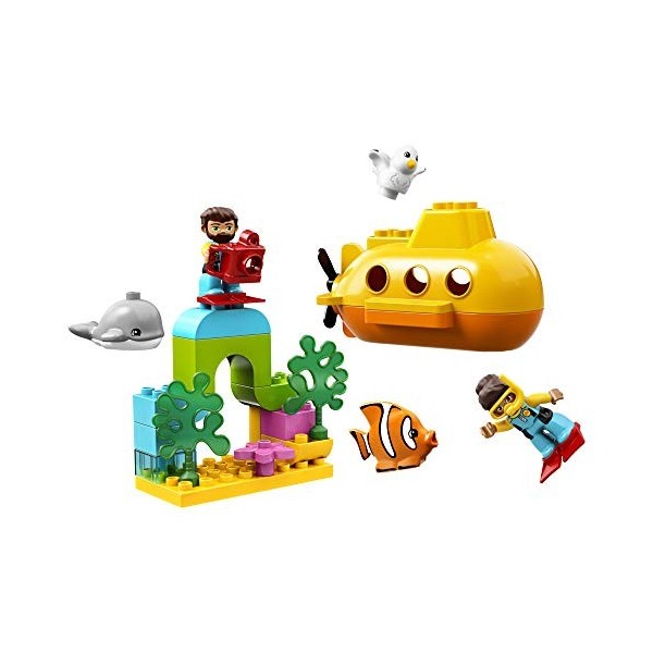 LEGO DUPLO Town Submarine Adventure 10910 Building Kit, New 2019 24 Pieces 