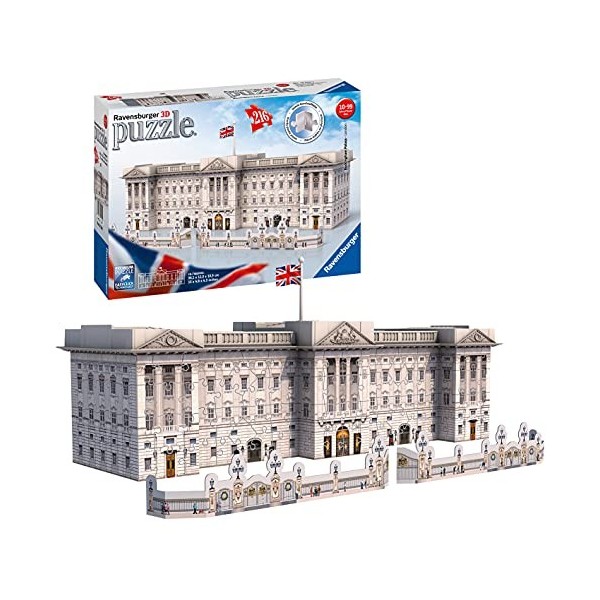 Ravensburger - Puzzle 3D - Building - Buckingham Palace - 12524