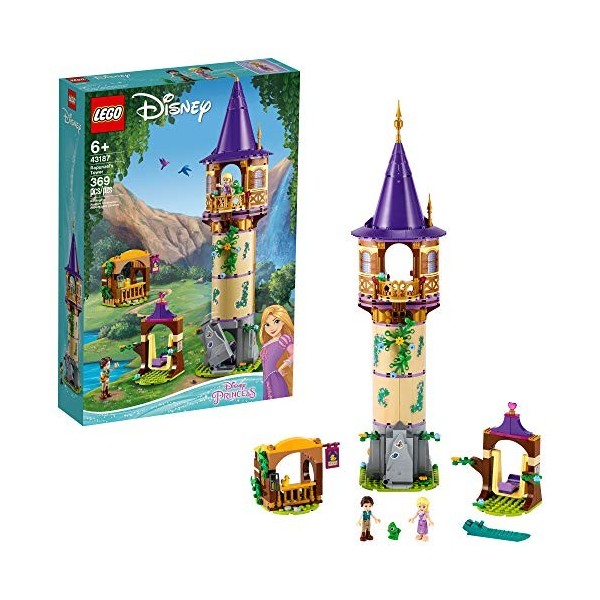 LEGO Disney Rapunzel’s Tower 43187 Building Kit for Kids. A Great Birthday for Disney Princess Fans. Ideal for Kids who Like 