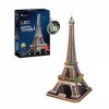 Puzzle 3D - Torre Eiffel LED | Maquette A Construire | Puzzle 3D Adulte Et Puzzle 3D Enfant | Puzzle Enfant 8 Ans | Maquette 