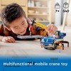 LEGO City Mobile Crane 60324 Kit de construction,Comprend des figurines conducteur et ouvrier,Pour garçons et filles à partir