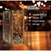 Book Nook, puzzle 3D, maison de poupée, coin bibliothèque, décoration dinsertion, livre de firefly forest, kit de maison min