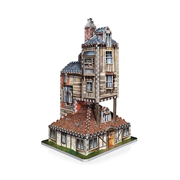 Wrebbit3D , Harry Potter: The Burrow - The Weasleys Family Home 415pc , 3D Puzzle , Ages 14+