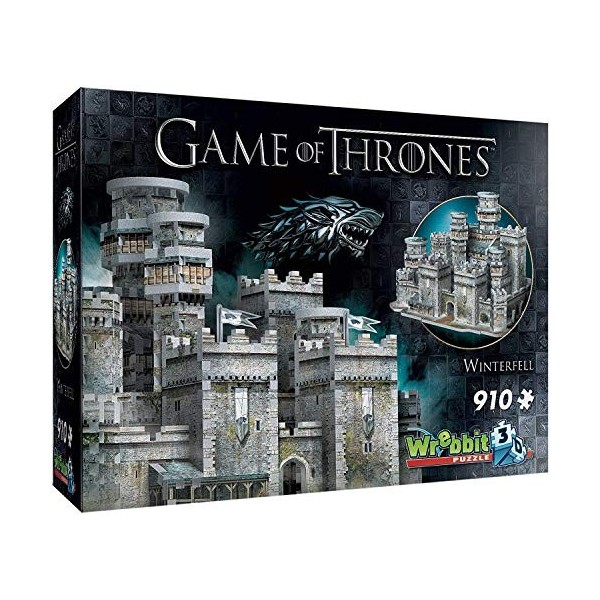 Wrebbit3D , Game of Thrones: Winterfell 910pc , 3D Puzzle , Ages 14+