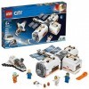 LEGO City Space Lunar Space Station 60227 Space Station Building Set with Toy Shuttle, Detachable Satellite and Astronaut