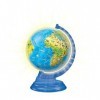 Ravensburger Globe du Monde Lumineux partir de 6 Ans-Puzzle 3D-188 pièces-Pas de Colle nécessaire-Cadeaux éducatifs pour Enfa