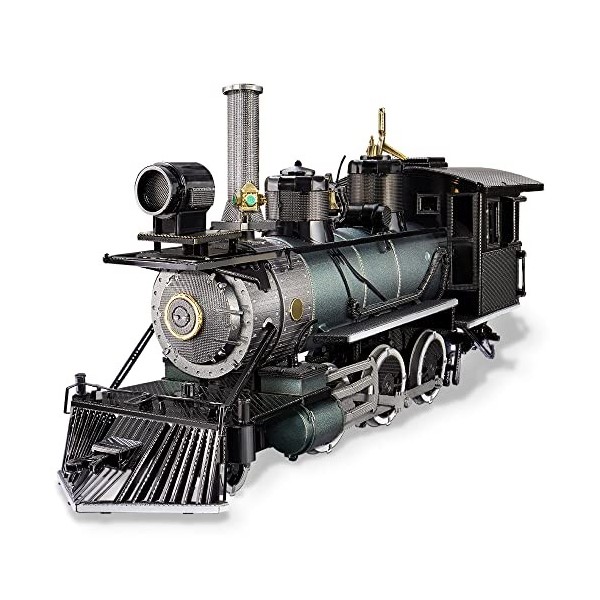 Piececool Puzzle 3D en Metal -Locomotive Moghole Maquette 3D Métal DIY Kits de Construction Cadeau danniversaire pour Adulte