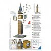 Ravensburger- Puzzle 3D Big Ben with Clock 216 pièces, 12586