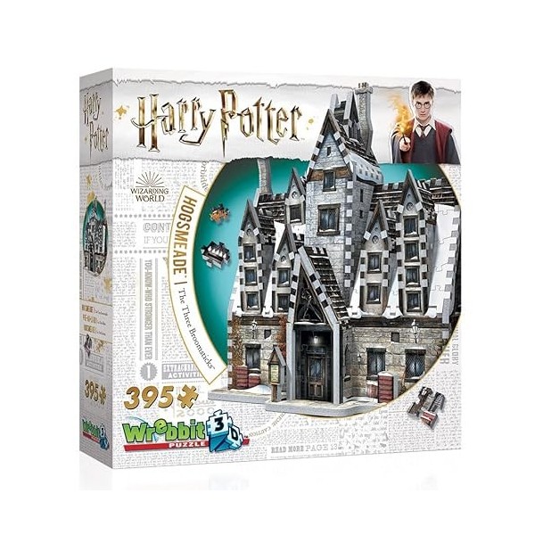 Wrebbit3D, Harry Potter: Hogsmeade - The Three Broomsticks 395pc , Puzzle, Ages 14+