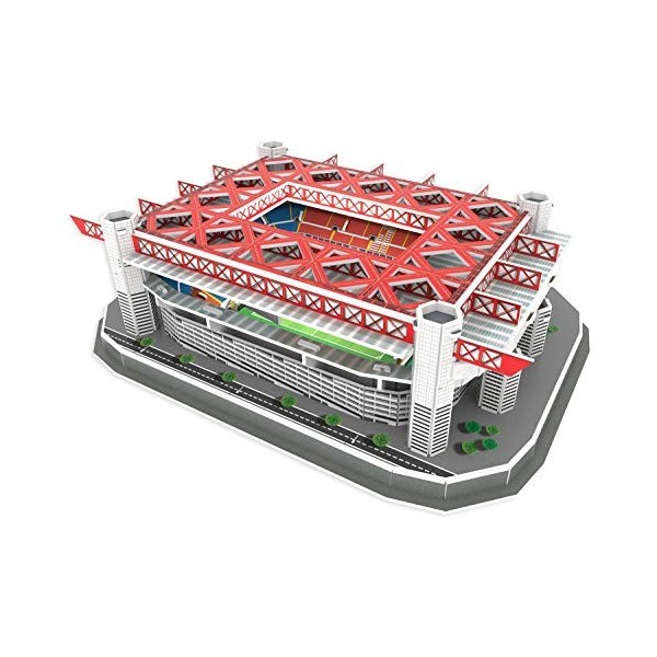 KARACTERMANIA Nanostad, Puzzle 3D Estadio Giuseppe Meazza Standard de Milano San Siro 39452 , Multicolor