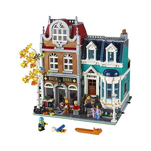 LEGO Creator Expert Bookshop 10270 Modular Building Kit, Big Set and Collectors Toy for Adults, New 2020 2,504 Pieces 