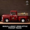 LEGO Icons Pickup Truck 10290 Kit de construction pour adultes, modèle vintage années 1950 avec accessoires de présentation s