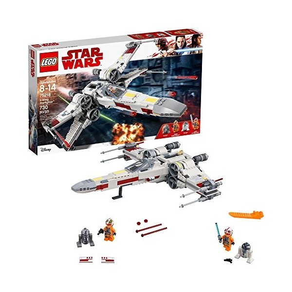 Lego Star Wars 75218 - Chasseur stellaire X-Wing Starfighter 730 pièces 