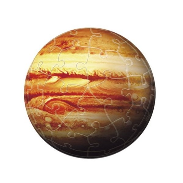 3D sphere puzzle 60 piece Jupiter Yi-THE JUPITER- diameter of about 7.6cm japan import 