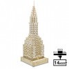 JICIMAOYI Chrysler Building-Color Box 3D Puzzle 3D DIY