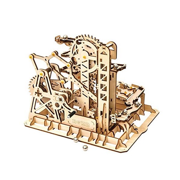 Kit de construction de puzzle 3D en bois avec mécanisme mécanique en 3D - Cadeau de Noël ou danniversaire