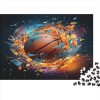 AiQima Puzzle, Puzzle de Basket-Ball 3D, Puzzles de Basket-Ball Offrant Une Activité Amusante Et Stimulante Pour Toute La Fam