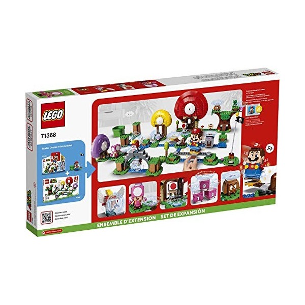 LEGO Super Mario Toad’s Treasure Hunt Expansion Set 71368 Building Kit. Toy for Kids to Boost Their Super Mario Adventures wi