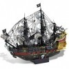 Piececool Puzzle 3D Metal Maquette, Queen Annes Revenge Bateau Pirate Maquettes à Construire, Maquettes et Modélisme, Cadeau