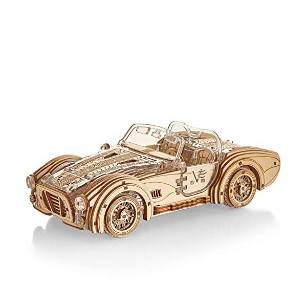 Speedster-V2 Veter Modèles Puzzle 3D en Bois pour Adultes DIY Plastique STEM Jouet Hobby Cadeau Modélisation Puzzle mécanique