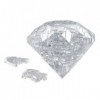 Puzzle 3D Jigsaw, Cube Crystal Puzzle - Clear Diamond, Gift Ideas