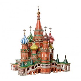 Keranova keranova195&nbsp;Echelle 1 : 150&nbsp;x 36&nbsp;x 35&nbsp;x 41&nbsp;cm Clever Papier Historique Bâtiments Saint Vassil de Cathédrale de Mosco