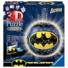 Ravensburger - Puzzle 3D Ball 72 p illuminé - Batman - 11080 + Duracell - Nouveau Piles alcalines AA Optimum, 1.5 V LR6 MX150