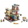 LEGO Creator 3 in 1 Townhouse Pet Shop & Café 31097 Toy Store Building Set with Bank, Town Playset with a Toy Tram, Animal Fi