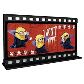 Ravensburger - 11209 - Puzzle 3D Bobine film Minions Grand Bat 108 pièces