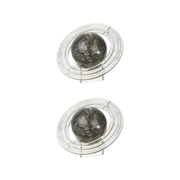 3 Pièces Puzzle en Cristal 3D Jouets éducatifs pour Enfants Puzzle 3D Blocs de Construction scie sauteuse décoration dintéri