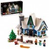 LEGO Santa’s Visit 10293 Building Kit. A Festive Build for Adults and Families, with a Christmas Scene to Display 1,445 Piec