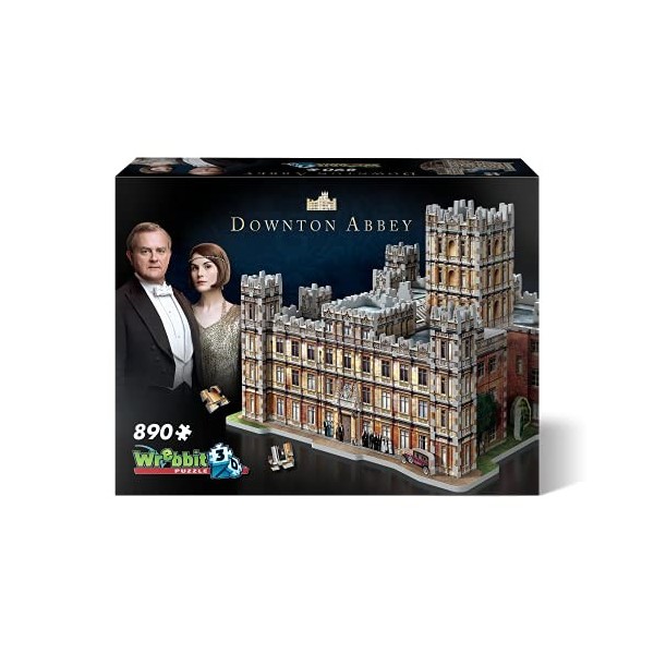 Wrebbit3D , Downton Abbey 890pc , 3D Puzzle , Ages 14+