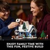 LEGO Santa’s Visit 10293 Building Kit. A Festive Build for Adults and Families, with a Christmas Scene to Display 1,445 Piec