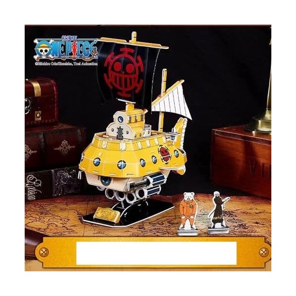 One Piece Bateau Puzzle 3D Jouet Amoureux de lAnime Luffy Zoro One Piece Bateau Merchandising Manga Décoration chambre en Fi