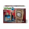 Wrebbit 3D- Harry Potter Big Ben & House of Parliament-Queen Elisabeth Tower 3D-Puzzle, W3D-2002