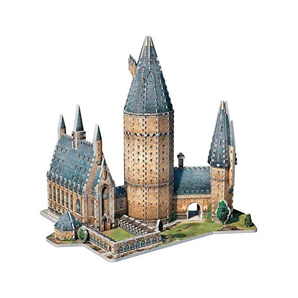 Wrebbit 3D-Le Grand Salon de Poudlard Harry_Potter Puzzle 3D, W3D-2014, Multicolore