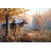 YANCONG Puzzle 1500 Pièces, Puzzle 3D, Forêt Animaux Cerf en Automne