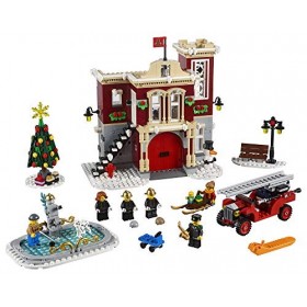 LEGO Creator Expert Winter Village Fire Station 10263 Building Kit, New 2019