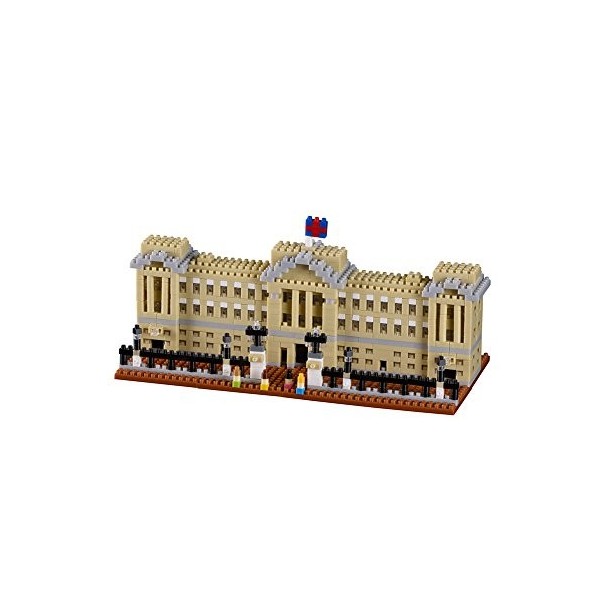 Brixies- UK Buckingham Palace Puzzle 3D 1000 pièces Niveau de difficulté 5 pour Experts United Kingdom Edition, 200.230, Mehr