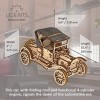 UGEARS Сlassic Model Car Kit - Puzzles 3D pour Adultes avec Toit Pliant et Moteur Fonctionnel à 4 Cylindres