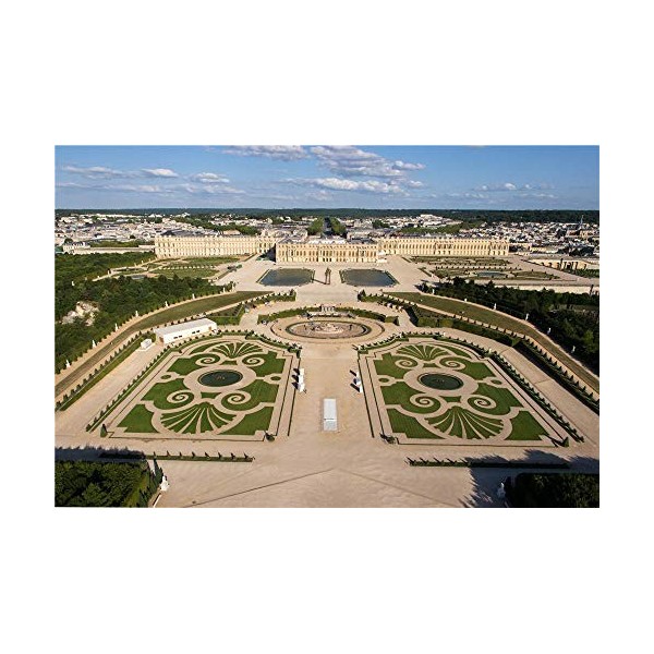 YANCONG Puzzle Enfant 1500 Pièces, Puzzle 3D, Château Et Parc De Versailles