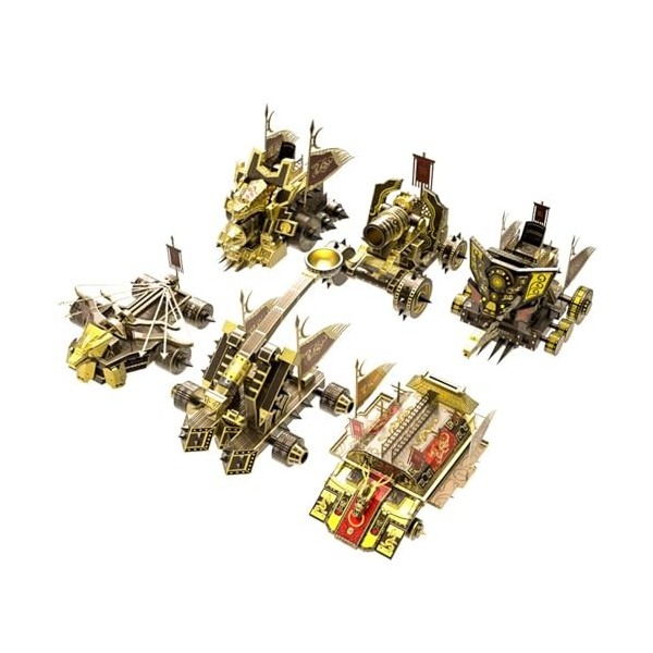 Puzzle 3D en Metal - Kit de Modélisme Metal 3D DIY, Série Empire Jouet de Construction pour Enfants et Adultes, Cadeau de Déc