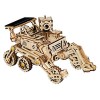 HIZQ Puzzle 3D, Puzzle en Bois 3D Solar Powered Jouets Laser Cutting Robot DIY Kits De ModÈLes De Voitures, Cadeau Unique pou